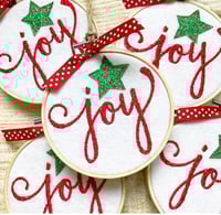 Joy Hoop Decoration 