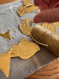 Image 8 of Décoration dorée🌟✍️ Bird