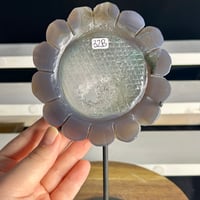 Image 1 of Druzy Agate Sunflower On Stand (32B)