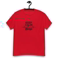 Image 2 of Unisex classic tee, Keep Calm Nurse Tee