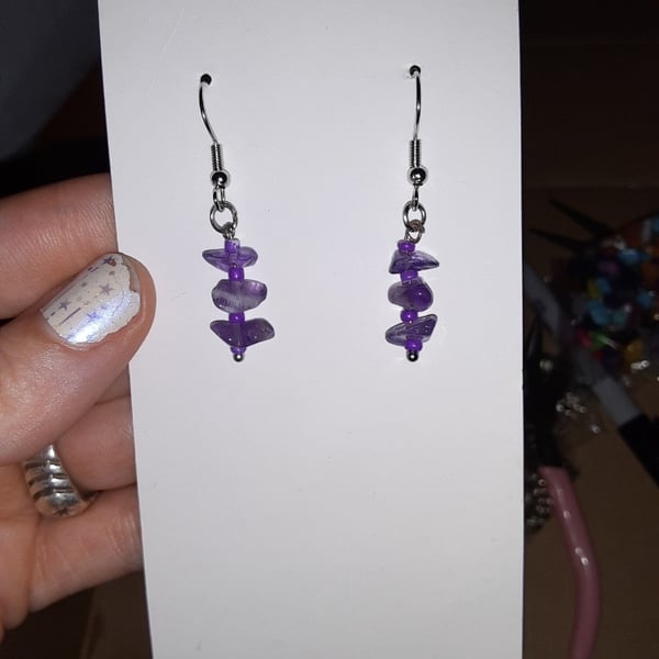 Image of Crystal earrings 