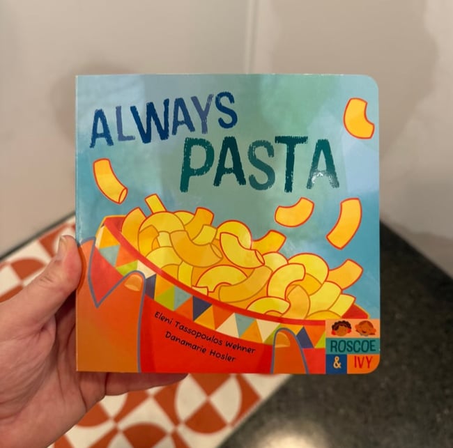 always pasta board book 