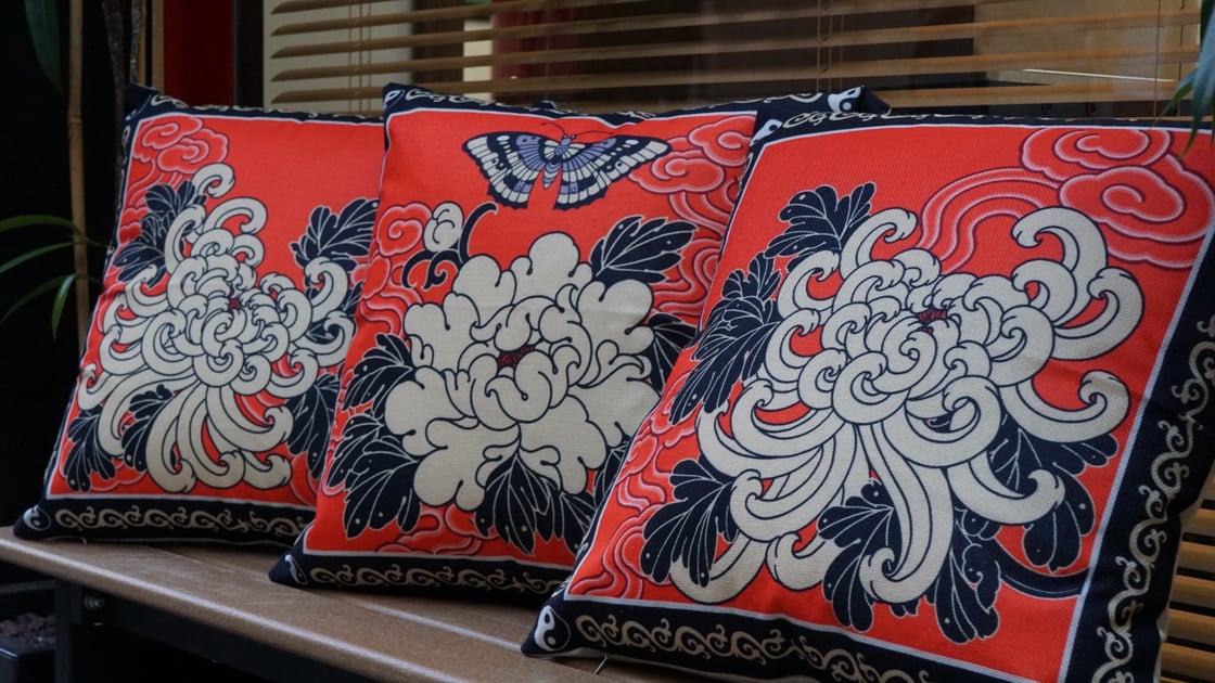 Image of Kiku Cushion Covers