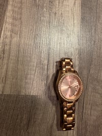 Image 2 of Fossil rose gold watch 