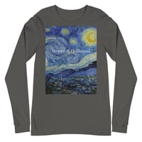 Image 4 of Starry Night Natural Long Sleeve Tee