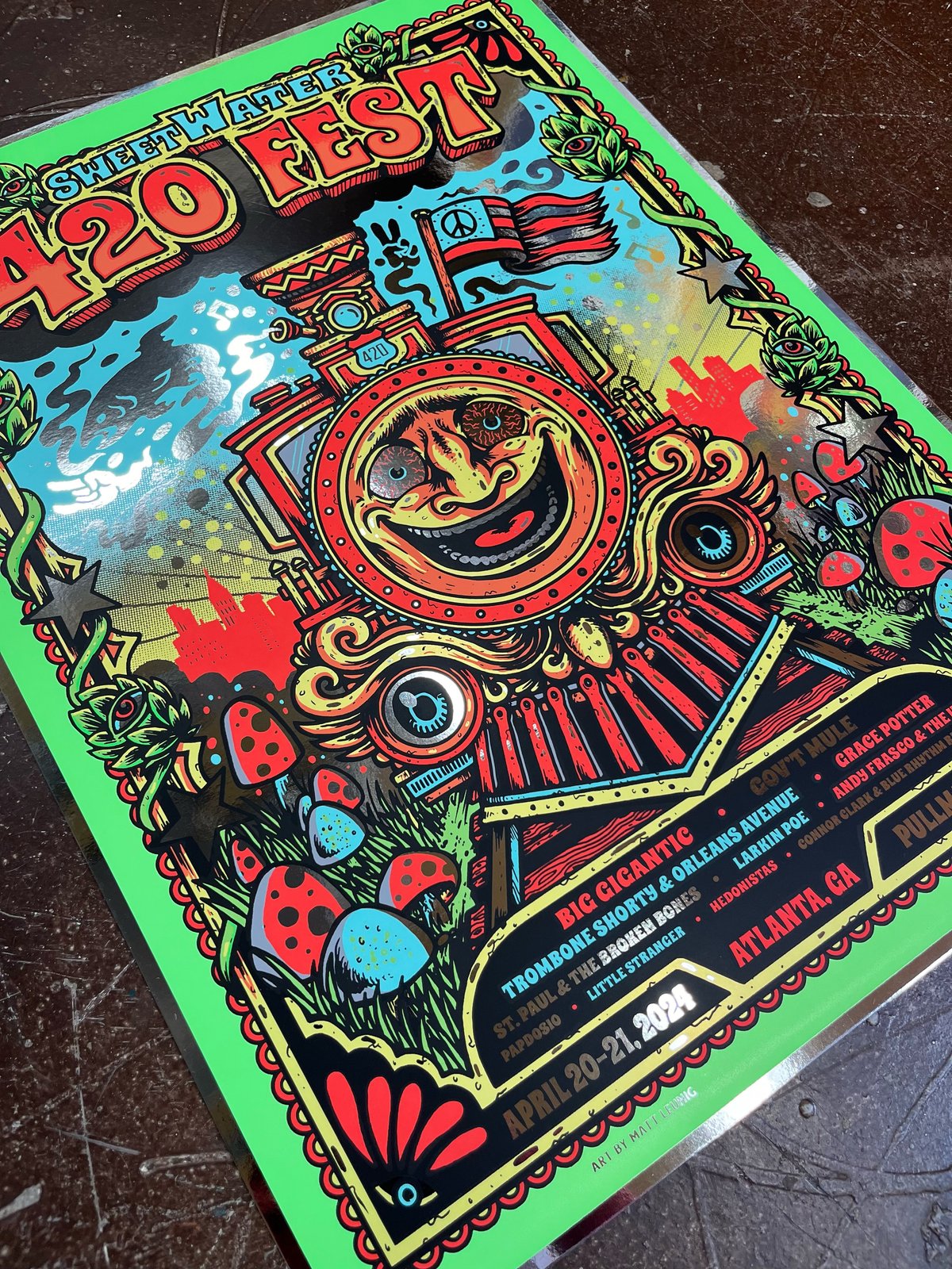 Sweetwater 420 Fest - Atlanta, GA - 2024 | Scraped Knee