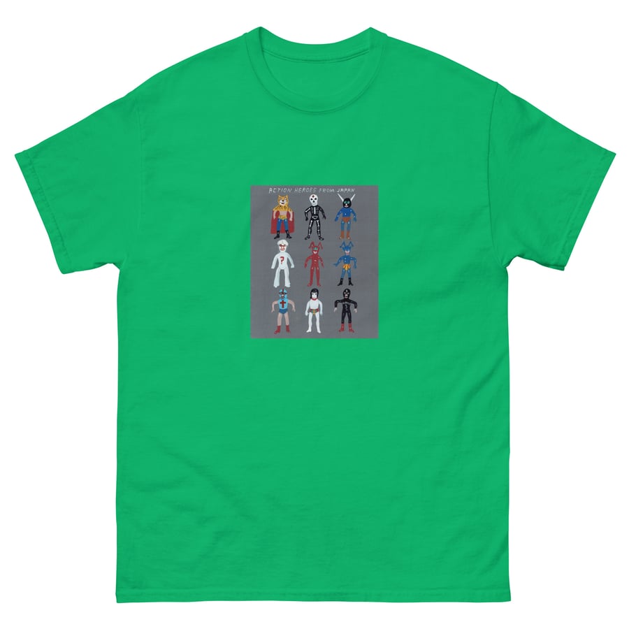 Image of ACTION HEROES FROM JAPAN T-SHIRT