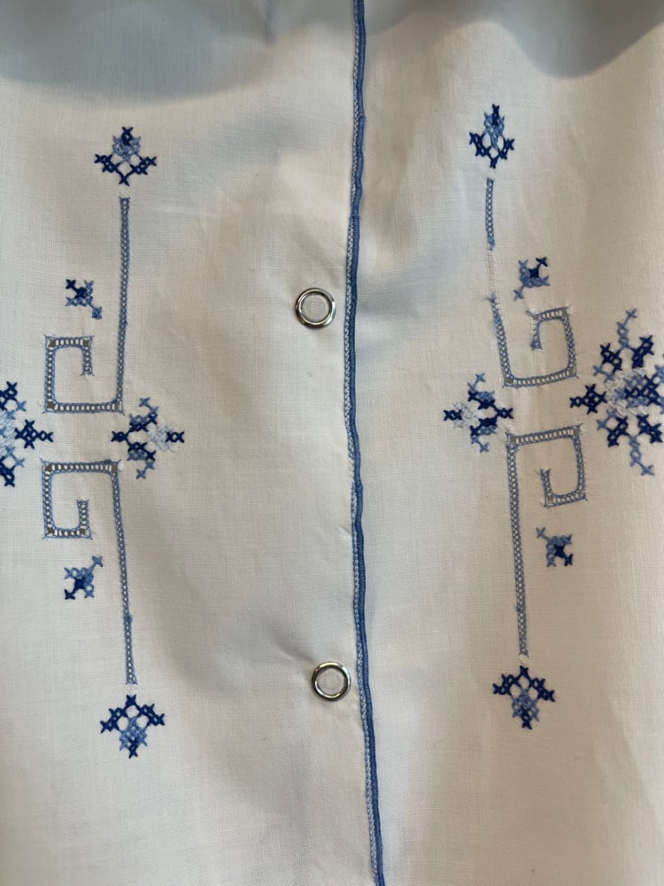 Image of Blue porcelain shirt (m/l)