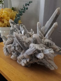 Image 2 of 10lb Rare Candle Quartz & Calcite Crystal Specimen 