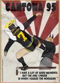 Image 1 of Eric Cantona - Angel v Devil