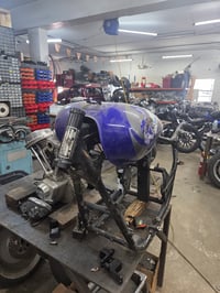 Image 3 of Honda Shadow 750 Tank Lift Kit