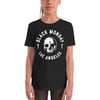 Los Angeles Black Monday Skull Tee - Youth size