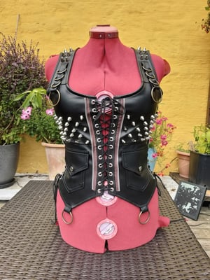 Image of Studded Mayhem vest size MEDIUM