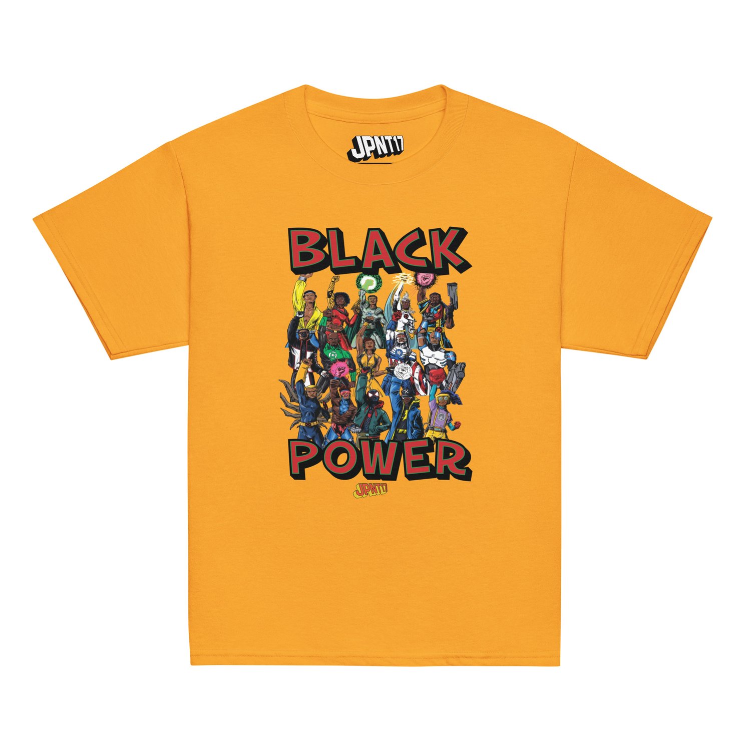 BLACK SUPER POWER Youth classic tee