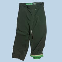 Image 1 of DARK GREEN SNOW PANTS