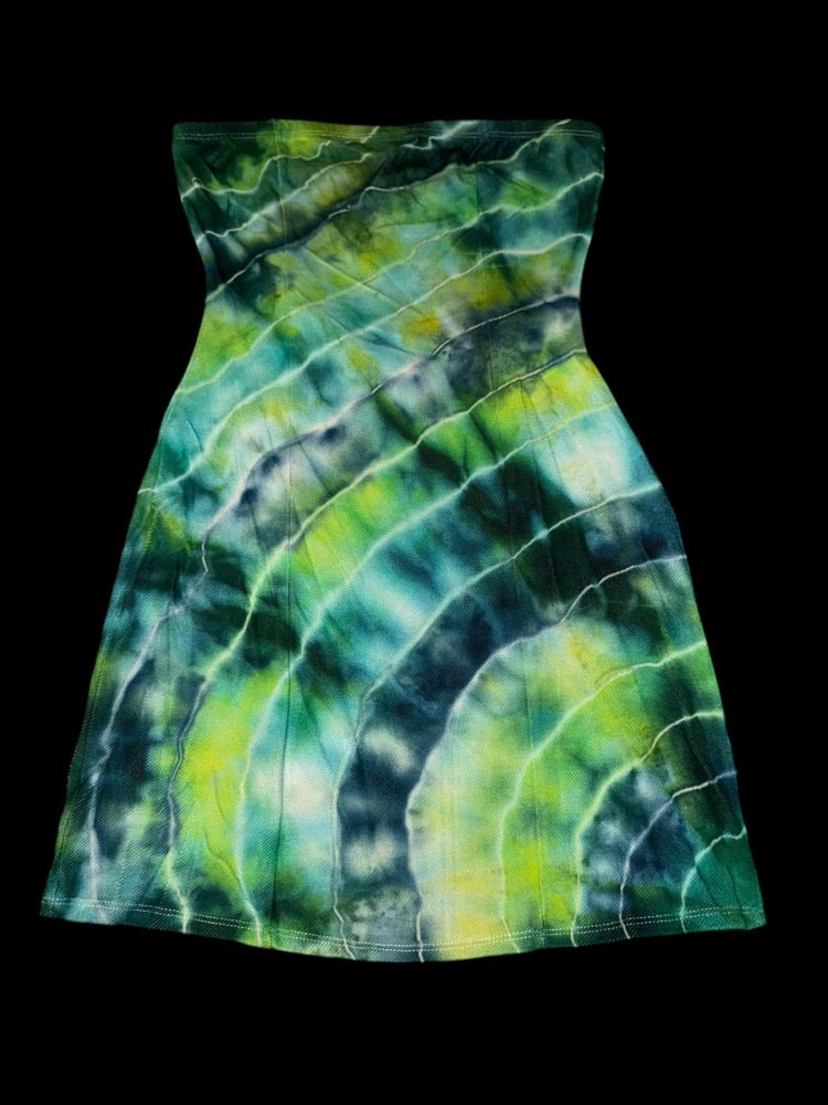 Image of (M) Ocean Eye Sleeveless Dress 