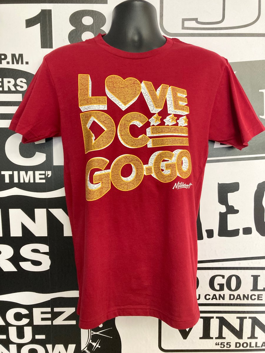 Image of LOVE DC GOGO "Home Team" Burgandy Tshirt