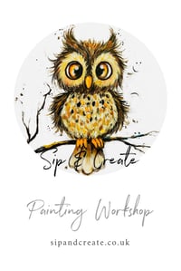 Baby Owl Painting Workshop at Scruffy Little Fox -  Retford