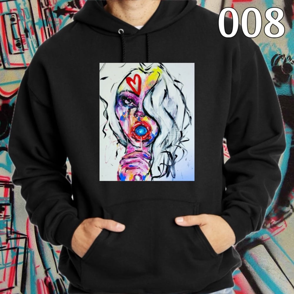 Image of Art Print Hoodie