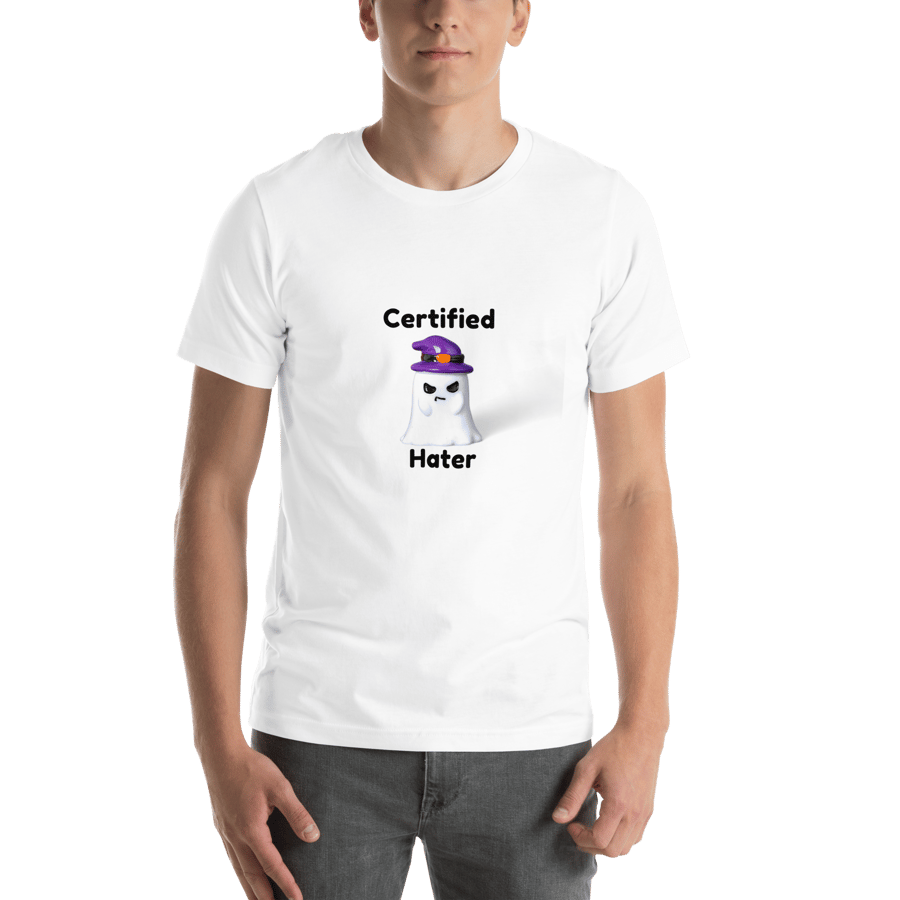 Image of Unisex Certified Hater T-Shirt