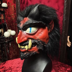Image of Vintage Devil Krampus Mask 