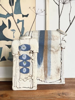 Image of 1970's TERRY POTTERY VASE #1