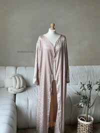 Image 1 of Noor Blush Maryam Abaya (PRE-ORDER ONLY)