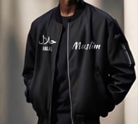 Image 2 of MF3 black muslim jacket 