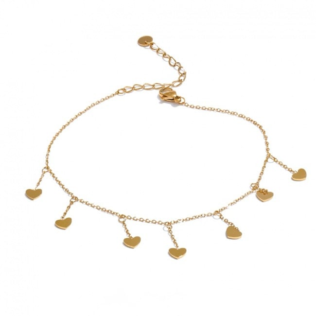 Image of Valentines CIELO Heart Anklet  