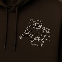 RELATIONSHIP OUTLINE HOODIE