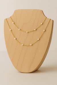 Image 2 of Pearl Layering Necklace