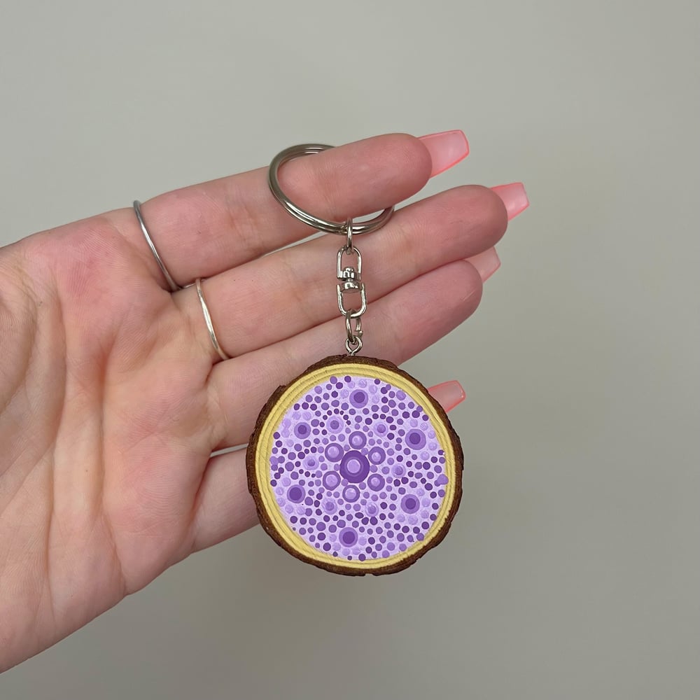 Image of mandala keychain