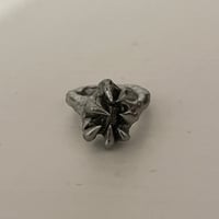 Image 3 of METEORITE RING (genuine meteorite)