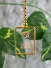 Gold, Silver or Bronze CANCER Frame 