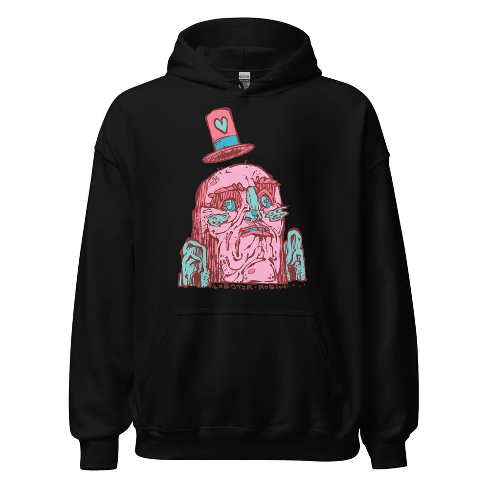 “Rosé hat head” hoodie (available in 3 colours)