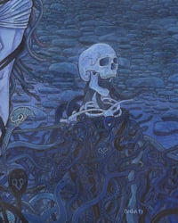 Image 4 of Let The Devil In Original Watercolor 