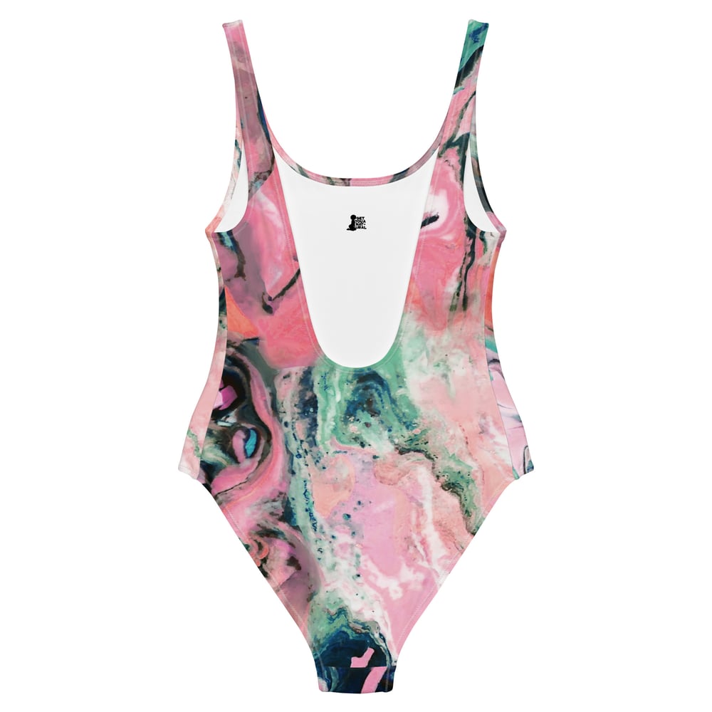 Image of One-Piece Art Swimsuit