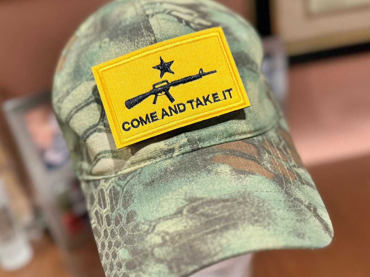 Image of COME AND TAKE IT ~ VELCRO PATCH