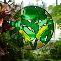Image 2 of Monstera Leaf Panel