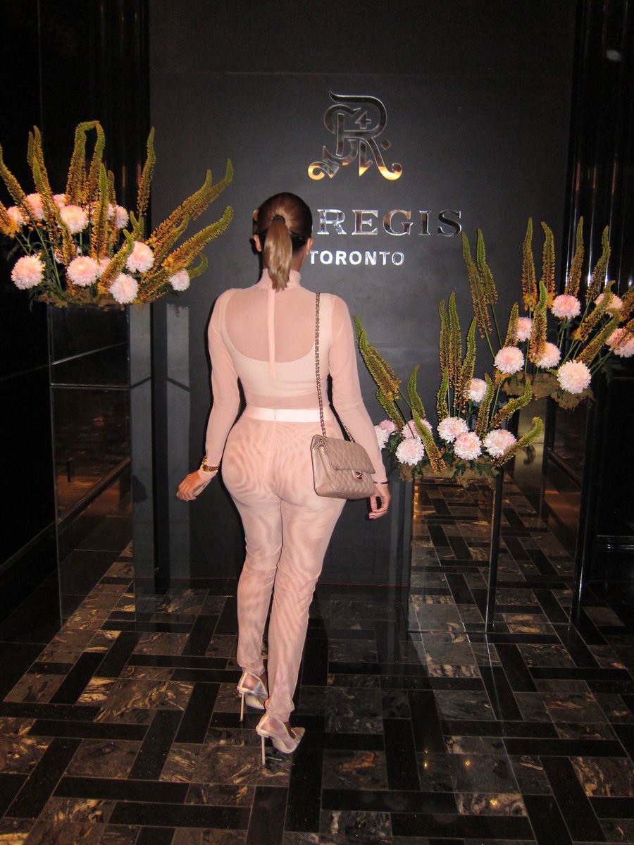 Image of BEIGE 2-PIECE SHEER MESH SET (LARGE) WITH MATCHING SHOES (US 10)