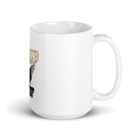 Image 8 of DIVINELY PROTECTED White glossy mug