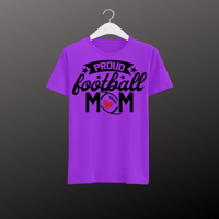 Image 2 of Proud Football Mom Shirt