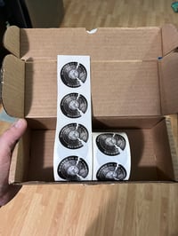 Image 2 of RTTCR “Broken Record” 2” Transparent Sticker