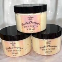 Vanilla Champagne Body Butter Cream 
