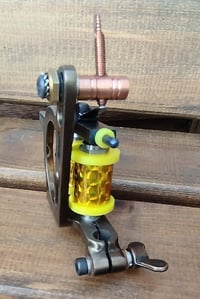 Image 4 of handmade custom iron liner tattoo machine 