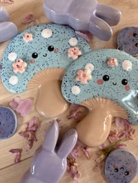 Blushroom the springtime mushroom mini blue 