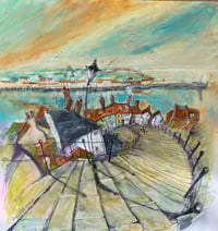 Whitby Steps Giclee Print 