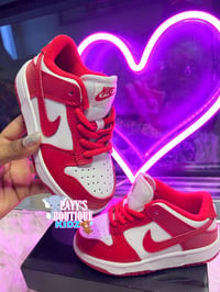 Image 1 of Nike Dunk Low University Red