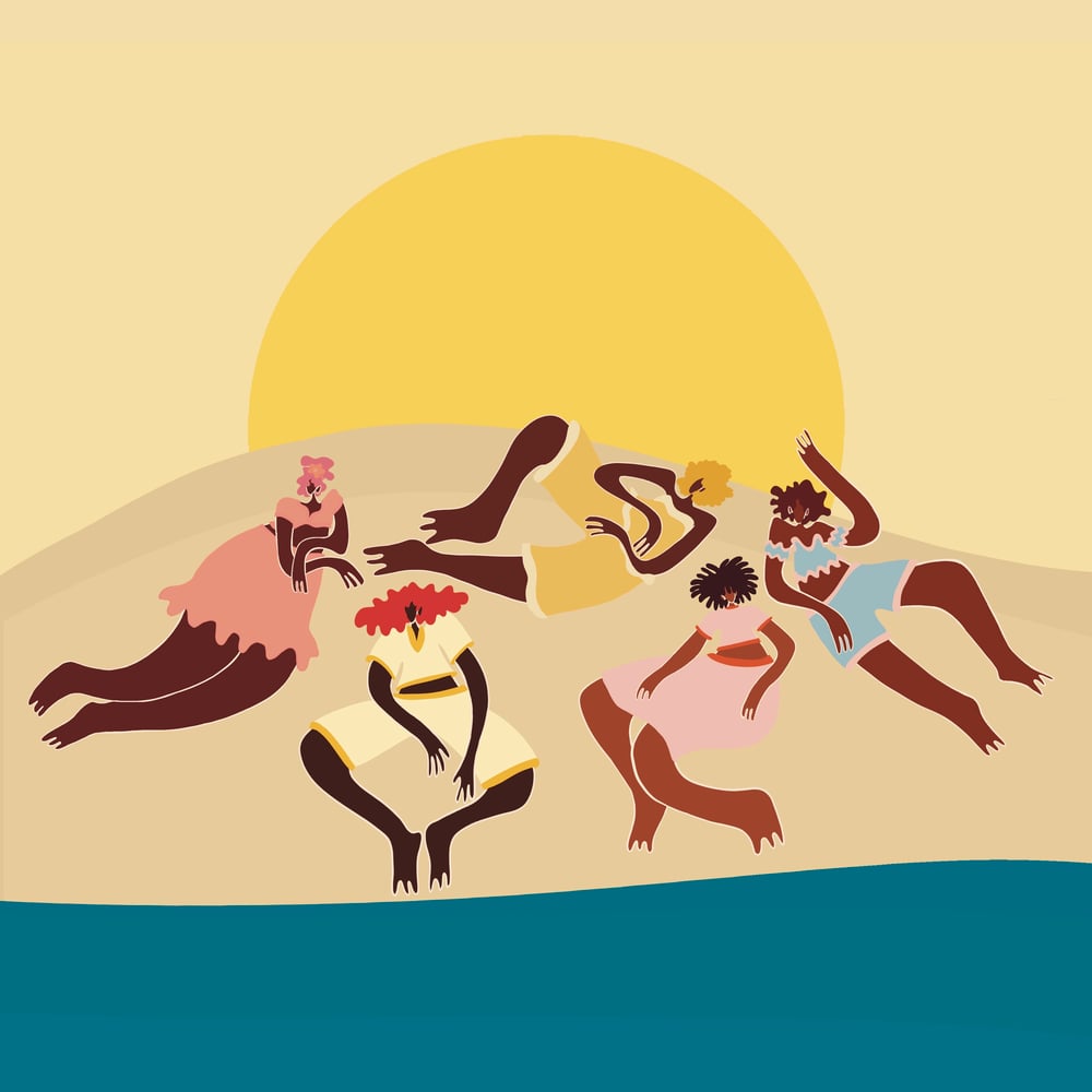 Image of at the beach