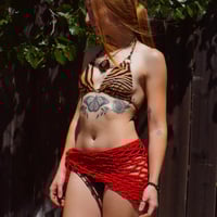 Image 1 of Crochet Wrap Skirt